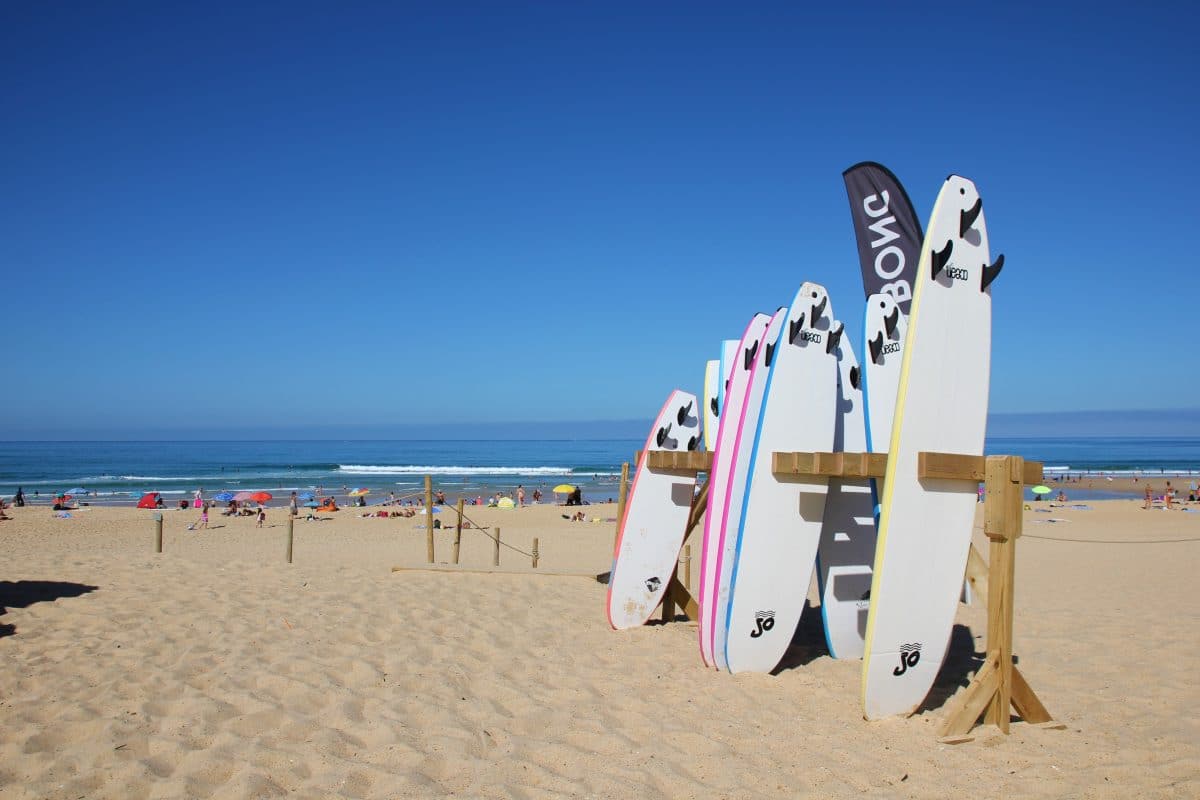 surf plage des bourdaines seignosse