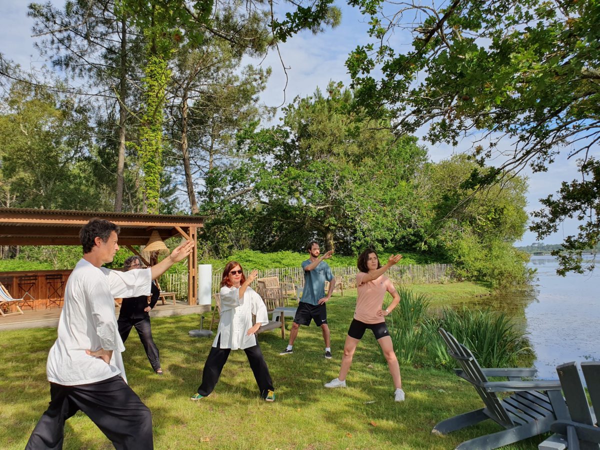 tai chi à l'étang blanc