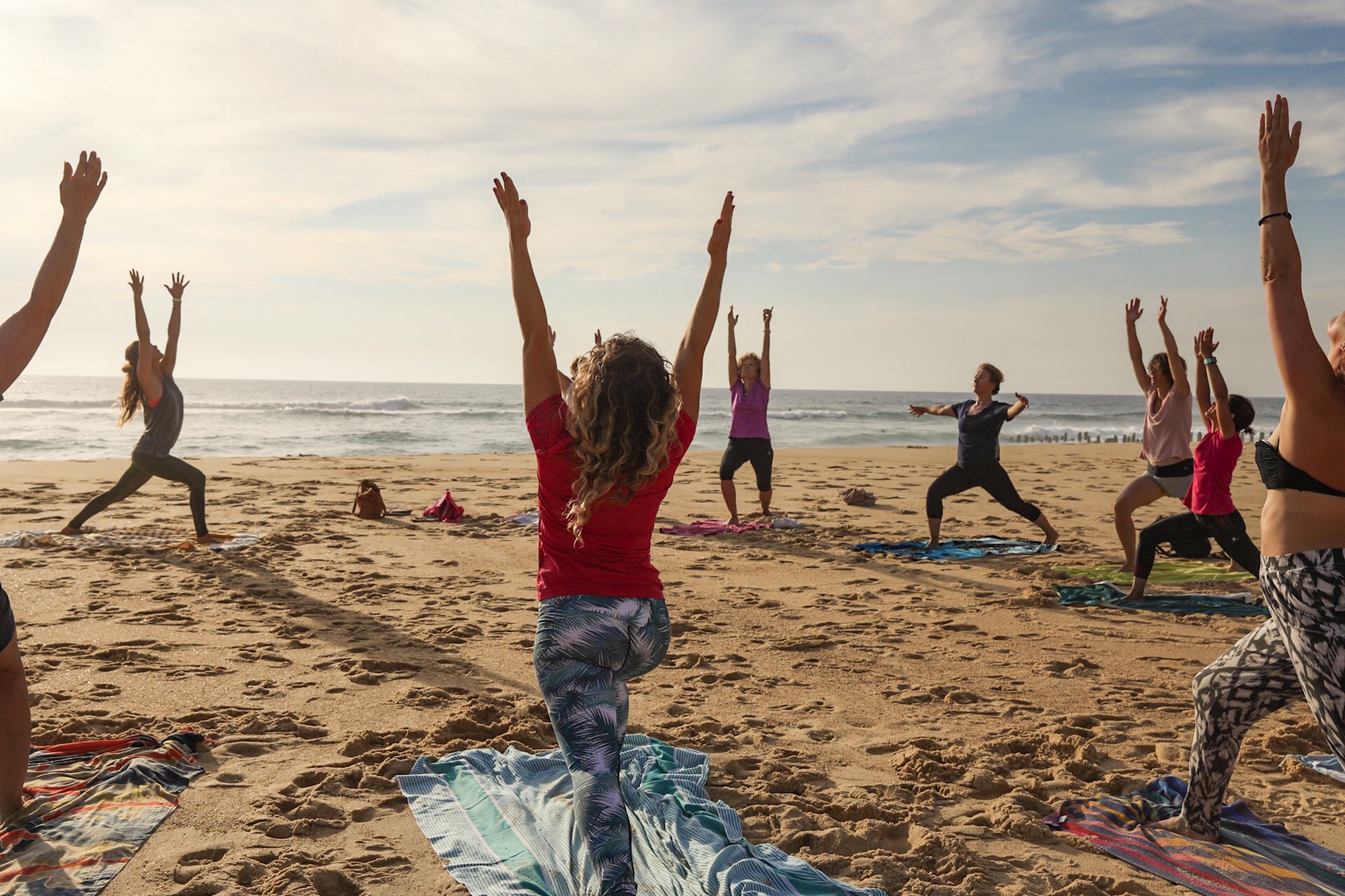 yoga plage seignosse