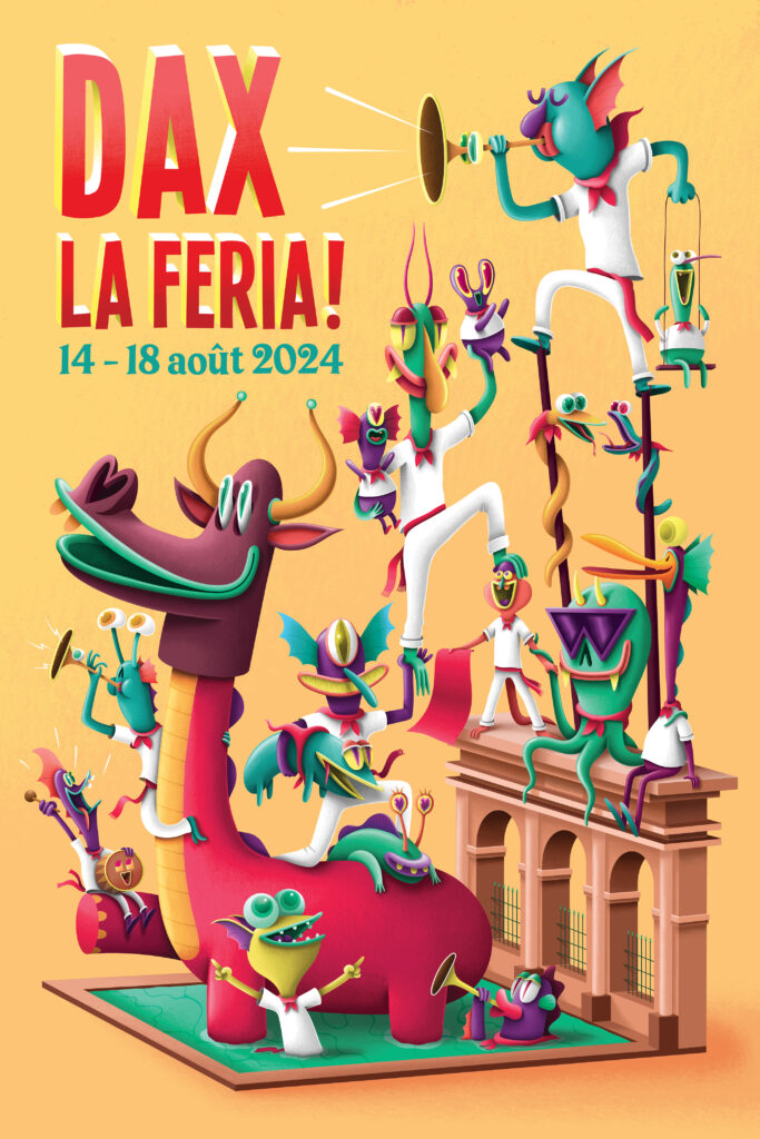 affiche-feria-dax 2024